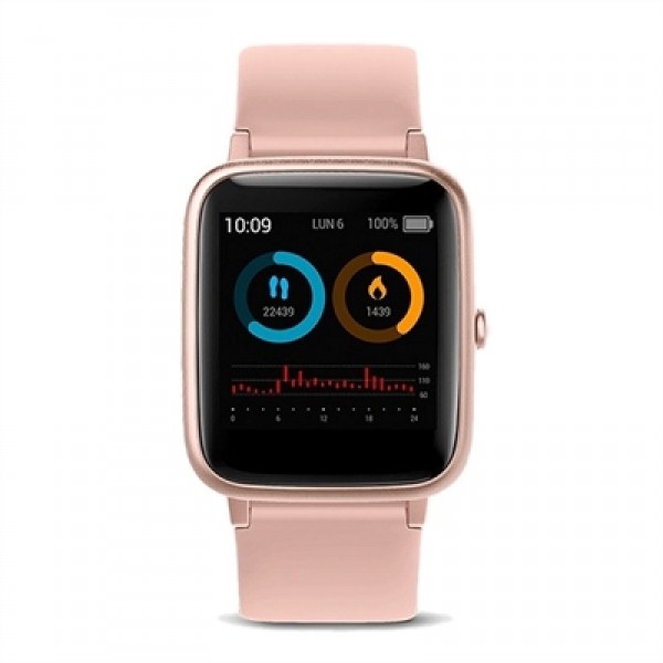 Spc 9633p smartwatch smartee vita 1.3" 5atm rosa