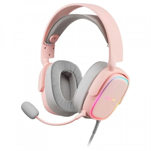 Mars gaming mhaxp pink rgb headphones