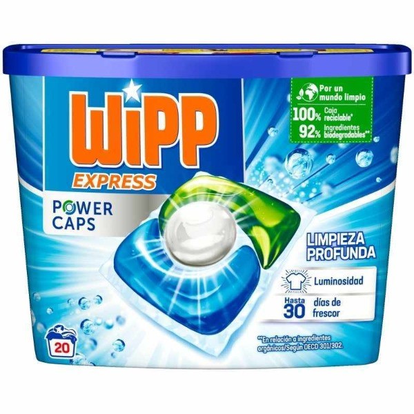 Wipp Express detergente Power Caps 20 unidades